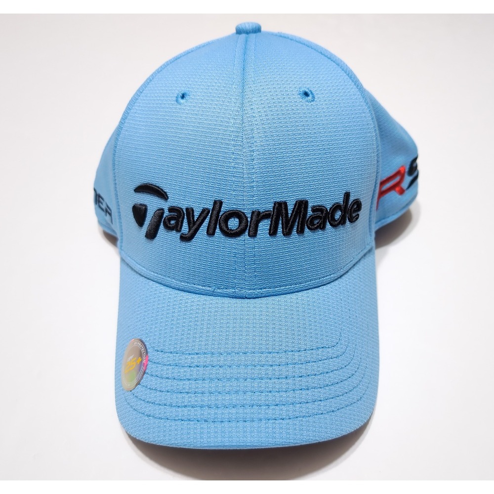 TaylorMade Radar Hat Mens OSFA Light Blue NWT R9 Burner Structured Golf Cap